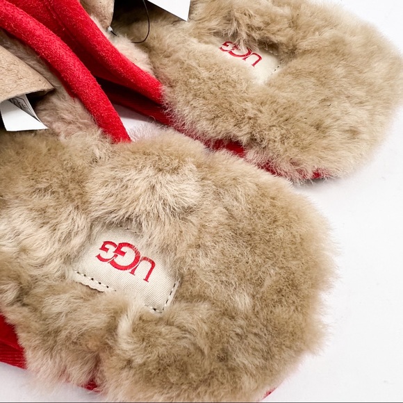 UGG Scuff Slide 1101111 Samba Red 🔥🔥🔥😳👀💯 - Picture 11 of 16